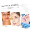 Housoutil 220 Pcs Nose Hair Removal Pp Stick Wax Remover Brow Gel Wax Nose Sticks Nose Waxing Sticks for Waxing Wax Roller Kit Nose Wax Kit Wax Sticks for Hair Removal Nose Hoop White view 2