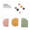 Angoily 6pcs Natural Facial Cleansing Sponges Deep Cleansing Puff for Skin Care Reusable Exfoliating Face Wash Pads for Skin Types Cleaning Sponge view 3