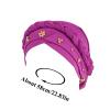 Headscarf for Women's Hair Women Turban Head Wrap Pre-Tied Bonnet Beanie Hat Sleeping Cap Headwrap (Coffee, One Size) view 3