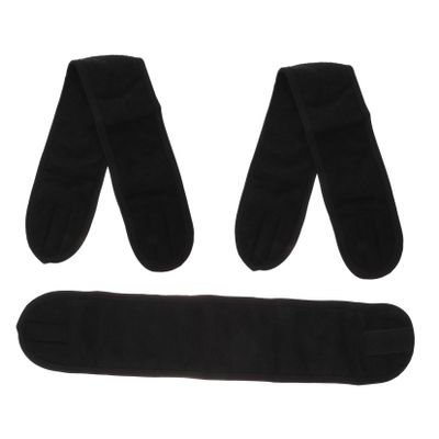Angoily 3pcs Elastic Sports Headbands for Women Workout Headbands Yoga Hairbands Running Hair Accessories Knot