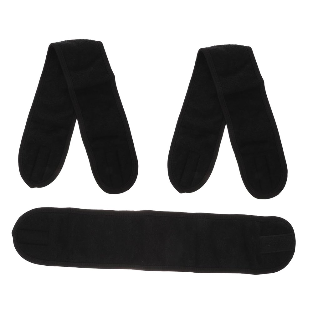 Angoily 3pcs Elastic Sports Headbands for Women Workout Headbands Yoga Hairbands Running Hair Accessories Knot