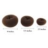 Angoily 9pcs Hair Donut Bun Maker Non-slip for Women Girls Boys and Girls Easy Bun Maker view 2