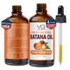 VITAL AFFAIR Batana Oil-Hair Growth Oil-4 Fl Oz-Glass Bottle-Cold Pressed-100% Raw-Dr Sebi Recommended-Essential Nutrients-For Women & Men view 1