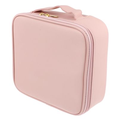 Angoily 1pc Hand-held Makeup Brush Organizer Toiletry Storage Case for Travel Large Capacity Cosmetic Pouch Versatile Makeup and Toiletry Holder Pu