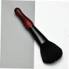 Angoily 1pc Wooden Handle Blusher Brush for Makeup Professional Nylon Fiber Cosmetics Tool for Women and Girls for Daily and Creates Natural Blush Finish view 3