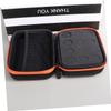 Angoily Storage Holder 5/10/15ml Roller Bottle Storage Bag Eva Hard Shell Case Zipper Water Resistant Case for Essential Oils view 3