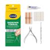 Dr. Scholl's INGROWN TOENAIL PAIN RELIEVER & TRIMMING KIT, 0.3 oz // Only OTC Treatment Proven to Relieve Ingrown Toenail Pain - Includes Medicated Gel + Foam Rings + Bandages + Clipper & Pusher Tools view 1
