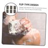 Angoily Bar Soap Mesh Bag Set 6pcs Linen Soap Saver Pouches Hanging Rope for Bath view 2