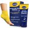 Dr. Scholl's Rough, Dry Foot Renewal Ultra Overnight Treatment with Overnight Foot Cream 3oz with Aloe, Coconut Oil & Urea and Heel Sleeve Socks, Deeply Moisturize & Soften Feet, Dermatologist Tested view 1