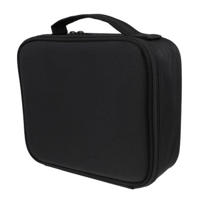 Angoily Large Capacity Makeup Bag Hand-held Cosmetic Organizer for Travel Storage Versatile Beauty Tool Holder for Toiletries and Accessories