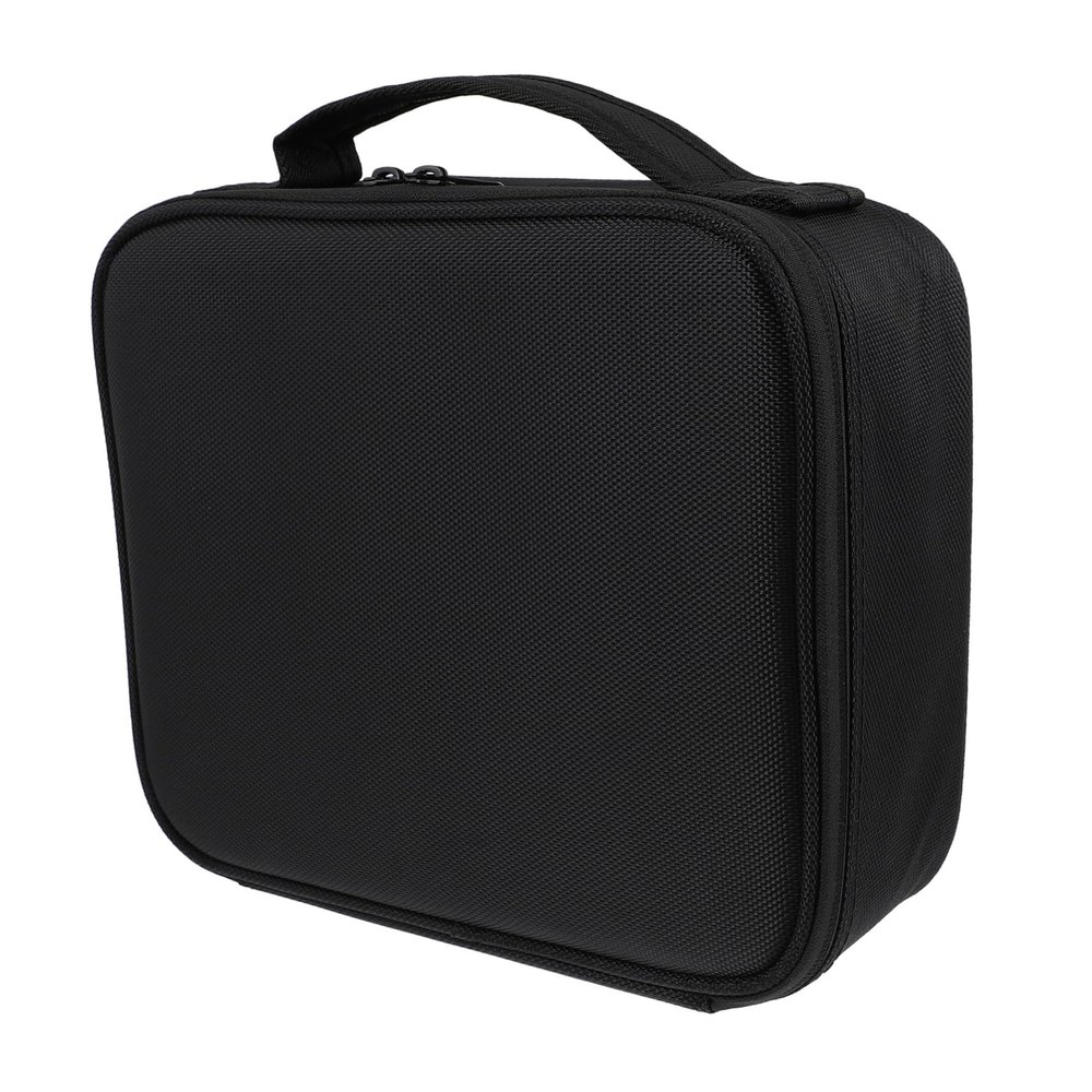 Angoily Large Capacity Makeup Bag Hand-held Cosmetic Organizer for Travel Storage Versatile Beauty Tool Holder for Toiletries and Accessories
