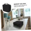 Angoily Large Capacity Makeup Bag Hand-held Cosmetic Organizer for Travel Storage Versatile Beauty Tool Holder for Toiletries and Accessories view 3