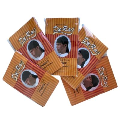 Du-Rag 5 Pcs Silky Durag for Men, Durags Pack with Long Tail and Wide Straps, Strech, One Size Fits All, Includes 5 colors (95% polyester 5% spandex), Black, Red, White, Blue, Gray