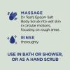 Dr Teal's Pure Epsom Salt Body Scrub, Relax & Relief with Eucalyptus & Spearmint Essential Oils, 16 oz (Pack of 3) view 3