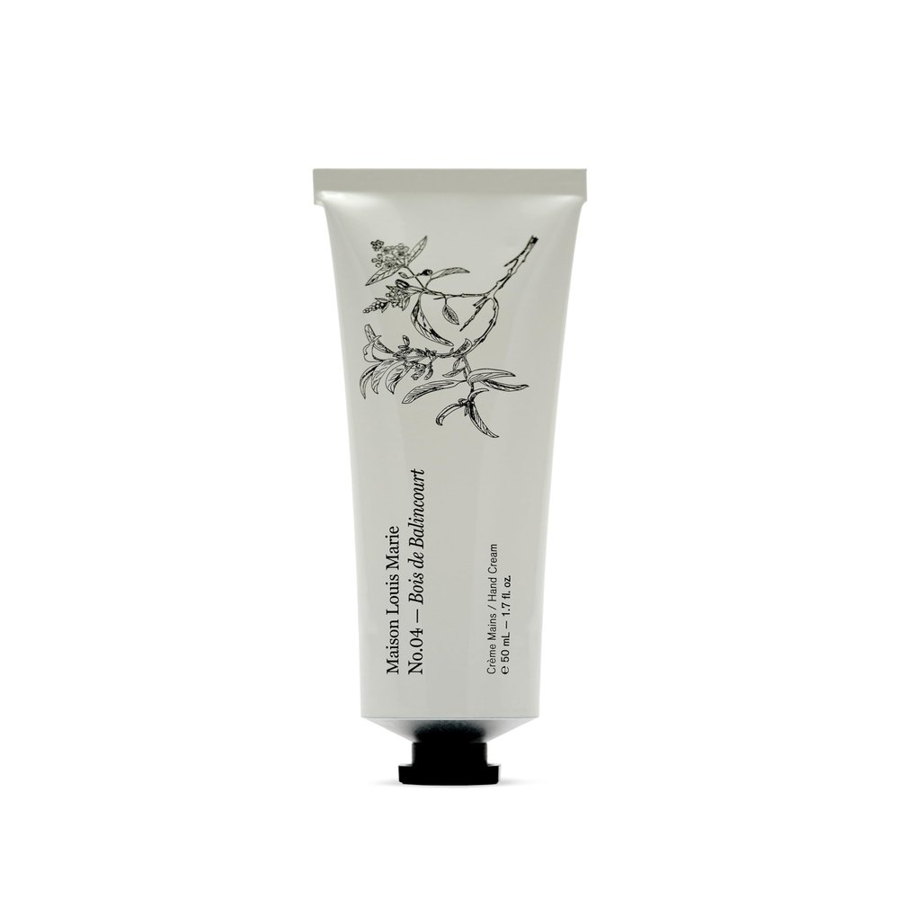 Maison Louis Marie - No.04 Bois De Balincourt Hand Cream | Luxury Clean Beauty + Non-Toxic Fragrance (1.7 fl oz | 50 ml)