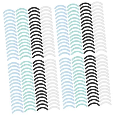 balacoo 320pcs Silicone Lash Curler Pads Replacement Refills for Eyelash Curlers Beauty Salon Supplies