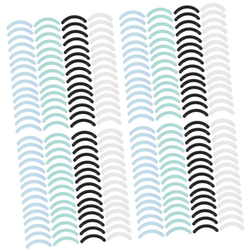 balacoo 320pcs Silicone Lash Curler Pads Replacement Refills for Eyelash Curlers Beauty Salon Supplies