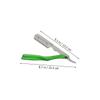 balacoo 2pcs Sturdy Material Barber Razor Blade Holder Easy to Use for Home Supply Barber Shop view 2