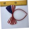 Beaupretty Bowknot Hair Loop Hair Clasp Women Headband Bow for Independence Day Decor view 2