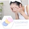 balacoo 9pcs Comfortable Makeup Applicators Rounded Cleansing Pads for Gentle Face Cleaning Soft and Washable Makeup Rounds view 3