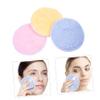 Balacoo 12 Pcs Round Cleansing Pads Exfoliating Sponge Cosmetics Puff Makeup Remover Cloth Facial Cleansing Rounds Makeup Pads Compact Puff Puffs Fiber Woman Accessories Washable, 11.5x11.5cm view 3