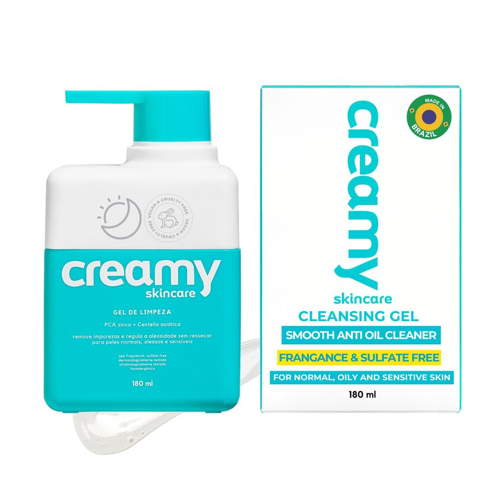 Creamy Gentle Oil-Control Cleansing Gel | Effective Cleansing for Balanced Skin | Gentle Hydration | Sulfate-free formula