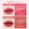COSNORI Water Blurry Tint - Vegan Blurry Lip Tint, Lightweight & Long-lasting, Moist-watery texture, Flawless blurred lip (03 Rose Doux) view 3