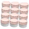 minkissy 36pcs Plastic Refillable Cosmetic Jars Containers Lids Makeup Organizer Box view 2