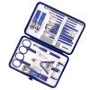 19 Pcs/Set Stainless Steel Nail Clippers Set Manicure Kits Scissors Makeup Beauty Tool Nail Cutter Set Personal Care view 1
