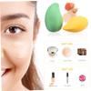 balacoo 8pcs Unique Mango Design Makeup Sponges Women Powder for Foundation Concealer Beauty view 3