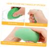 balacoo 8pcs Unique Mango Design Makeup Sponges Women Powder for Foundation Concealer Beauty view 4