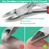 VimroD 6 Pcs Stainless Steel Ear Spoon Nail Clippers Pedicure Nail Art Tool Kit Professional Nail Clipper Sets for Daily Use view 4