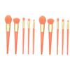 Mipcase 10pcs Professional Makeup Brush Set Portable Kit Rayon Bristles Foundation Blush Eye Makeup Tools for Ladies Reusable Easy Application view 1