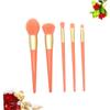 Mipcase 10pcs Professional Makeup Brush Set Portable Kit Rayon Bristles Foundation Blush Eye Makeup Tools for Ladies Reusable Easy Application view 3