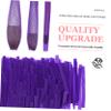 FRCOLOR 450pcs Makeup Brush Protector Sleeves Reusable Mesh Covers for Makeup Tools Essential for Travel and Daily Use Keeps Brushes view 3