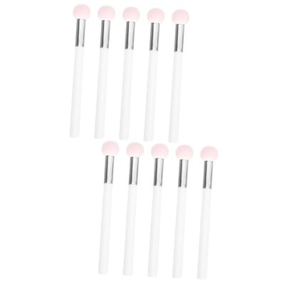 Mipcase 10pcs Small Makeup Sponges Dual Use Wet Dry Mushroom Design for Concealer and Foundation Application for Women Makeup Accessories