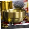 Angoily 2pcs Stainless Steel Shaving Cream Bowl Men's Shave Soap Cup Foaming Mug for Wet Shave view 2