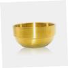 Angoily 2pcs Stainless Steel Shaving Cream Bowl Men's Shave Soap Cup Foaming Mug for Wet Shave view 4