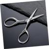 Angoily 3pcs Stainless Steel Beard Trimming Scissors for Men Precision Shears Silver for Facial Hair Grooming view 2