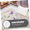 Angoily 2pcs Comfortable Mesh Bath Tub Pillow Cups for Relaxation Quick Drying Ergonomic Design for Neck and Back Support Any Bathtub Spa view 3