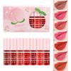 7 Colors Lip Stain Set, Watery Lip Tint Stain Mini Liquid Matte Lipstick, Multi-use Lip Cheek Tint, Moisturizing Plump Lip Gloss, Lightweight Non-Sticky, Long Lasting Vivid Lip Tint Makeup (Peach) view 1