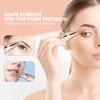 VG VOGCREST Eyebrow & Facial Trimmer: 2 in1 Rechargeable Facial Hair Removal & Eyebrow Shaver - Body Razor with Built-in LED Light (Rose Gold) view 4