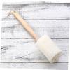 Angoily 2pcs Natural Loofah Back Scrubber Brush Wooden Handle for Exfoliating Brush for Smooth Skin and Easy Hanging Drying view 4