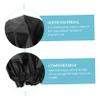 Angoily 2pcs Elastic Bath Bonnets Silk Cap for Braids Reusable Large Travel Friendly view 3