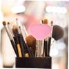 Beavorty 2pcs Silicone Makeup Brush Organizer Travel Cover Brush Holder Makeup Organizer for Travel Cover view 2