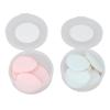 10pcs Elastic Finger Makeup Sponge, Soft Beauty Makeup Blender Puff Mini Triangle Makeup Puff for Home and Travel Makeup view 1
