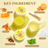 ANAI RUI Turmeric Lip Treatment Set & Strawberry Lip Care Kit with Lip Sleeping Mask + Lip Exfoliatot Scrub for Hydrating & Plumping Lips view 2