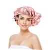 Angoily 9pcs Adjustable Hair Bonnet Soft Satin Shower Visor Hair Collector for Shower Women Loss Cap view 2