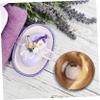 Angoily 2pcs Natural Horn Shaving Bowl for Men Shaving Soap Cup Smooth Design for Easy Lathering for Fathers and Boyfriends view 3