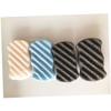 Angoily 4pcs Natural Konjac Sponges for Body and Facial Exfoliation Black Bath Sponge for Gentle Cleansing and Skin Care for Removing Dead Skin and Impurities view 3